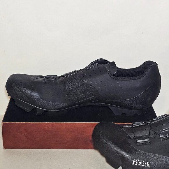 Fizik X3 Vento Overcurve Cycling Shoes Black Monochrome Mens EUR 44.5 - Picture 4 of 12
